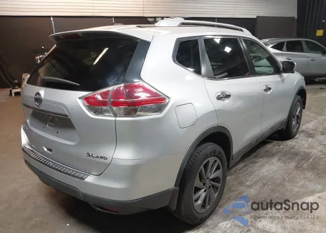 2016 Nissan Rogue Sl из США, поврежденный, VIN 5N1AT2MV0GC787727